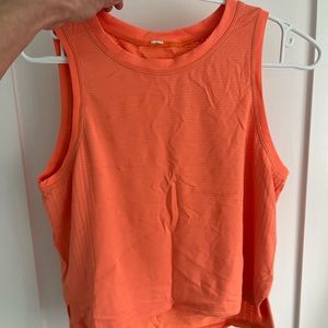 Lululemon orange tank